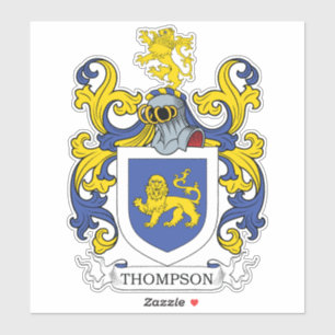 Adesivo Thompson Family Crest