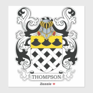 Adesivo Thompson Family Crest