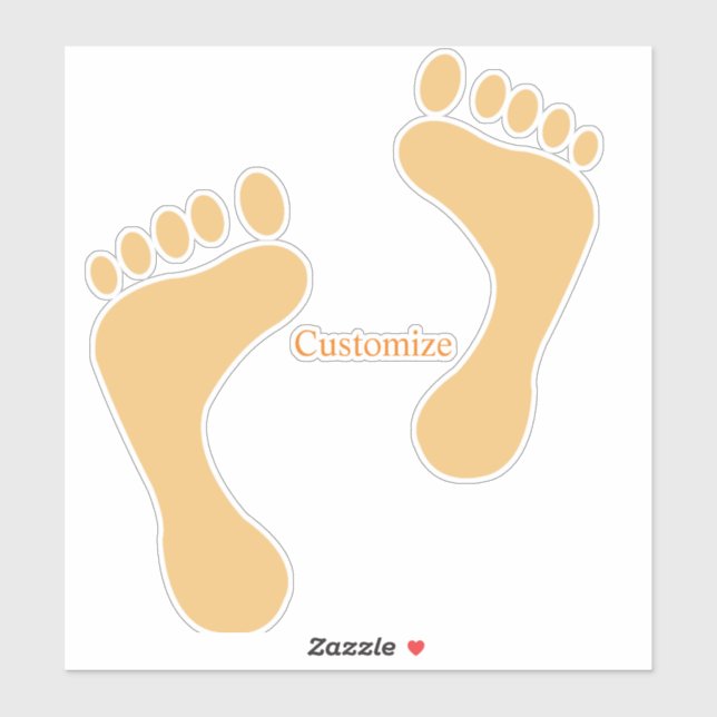 Adesivo Thunder_Cove Bum Praia Descalço (Folha)