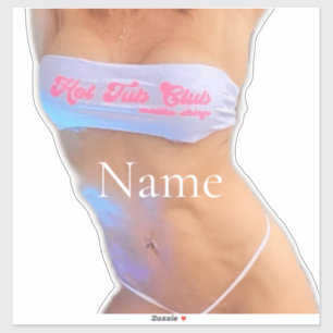 Adesivo Thunder_Cove do Clube de Tub Quente