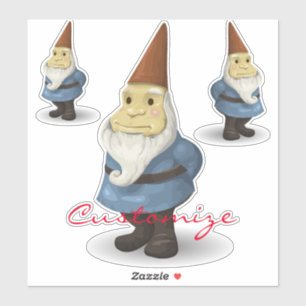 Adesivo Thunder_Cove do Gnome de Natal de inverno