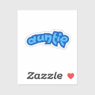 Adesivo Tia Tia azul