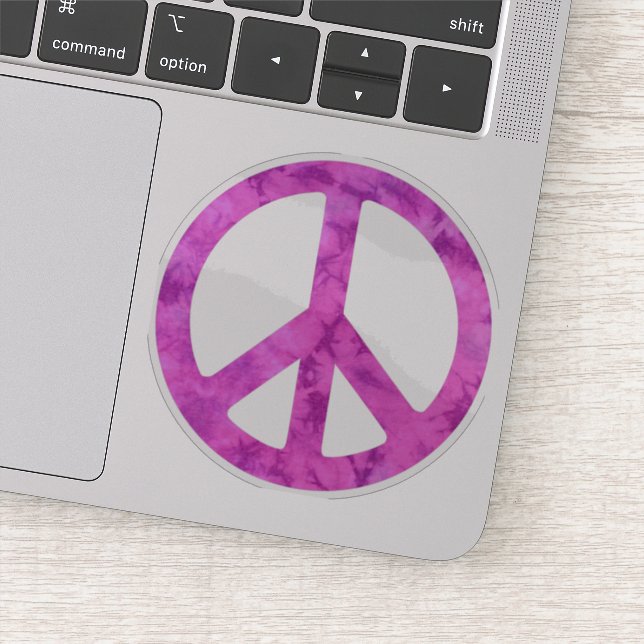 Adesivo Tie Dye Peace Sign (Detalhe)