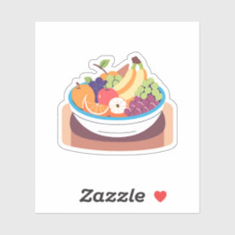 Adesivo Tigela de Fruta