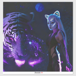 Adesivo Tiger Night