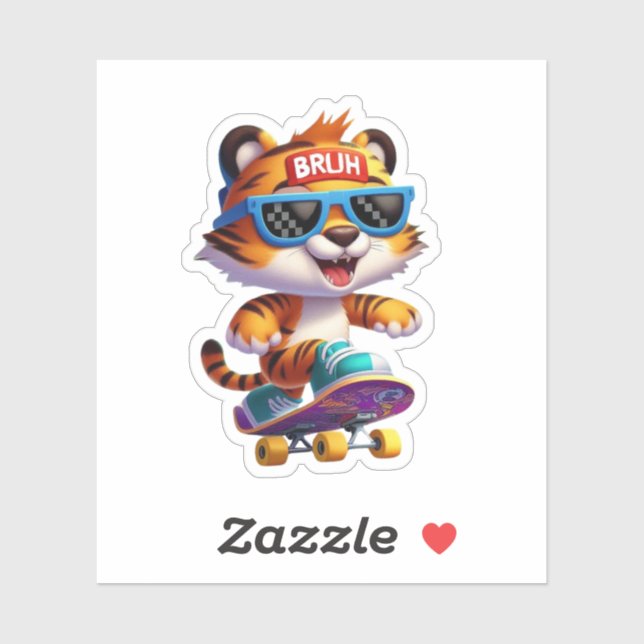 Adesivo Tigre (Folha)