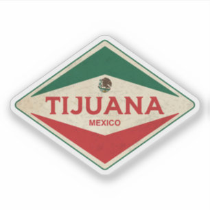 Adesivo Tijuana Mexico Vintage