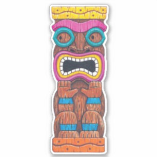 Adesivo Tiki Totem 1 Sticker