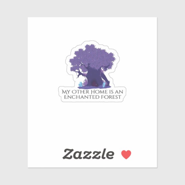 Adesivo Tinta Whimsigoth - Florestas Místicas, Luas e Magi (Folha)