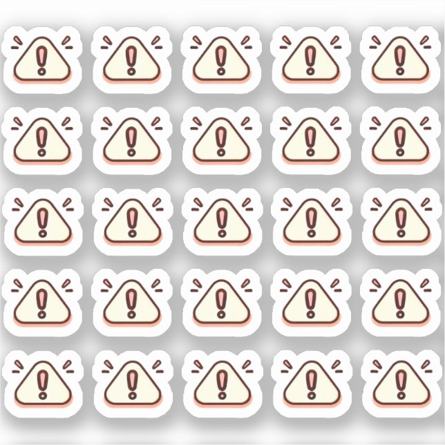 Adesivo Tiny latte alert planner (Frente)