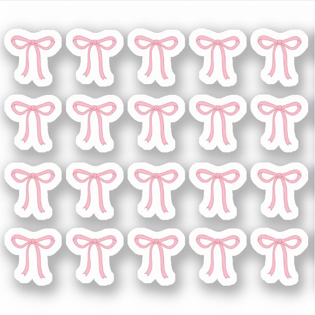 Adesivo Tiny latte bows planner (Frente)