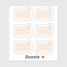 Adesivo Tiny latte star ranking planner