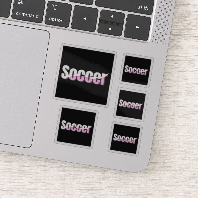 Adesivo Típica de futebol Abstrato de arte moderna (Detalhe)