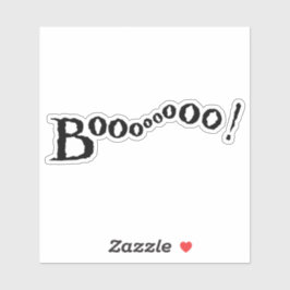 Adesivo Tipografia, ilustração de Halloween