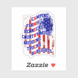 Adesivo Todas as coisas América