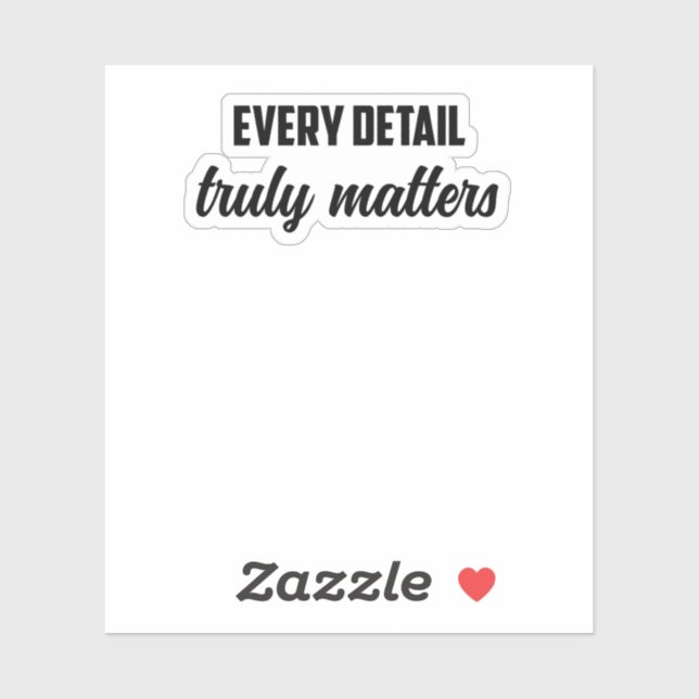 Adesivo Todos os detalhes realmente importam: Investigador (Folha)