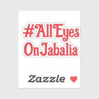 Adesivo Todos Os Olhos Em Jabalia Vinil Decal