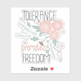 Adesivo Tolerância Promove Combinação de Flores Playful de