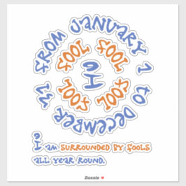 Adesivo Tolos todo o ano