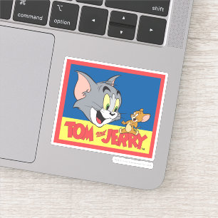 Adesivo Tom E Jerry Logo Flat