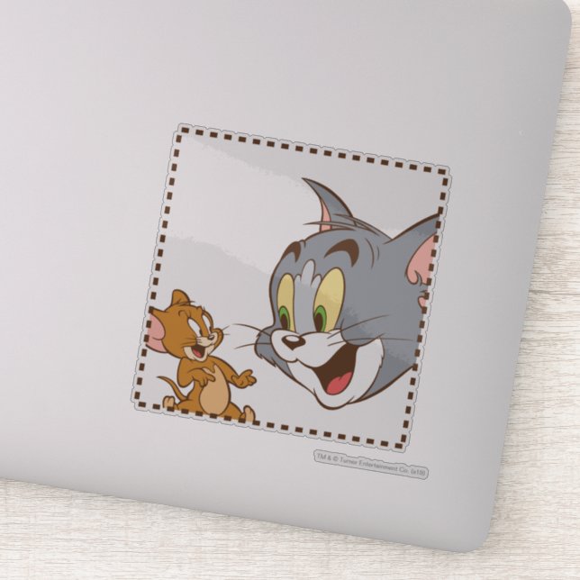 Adesivo Tom e Jerry Stamp (Detalhe)
