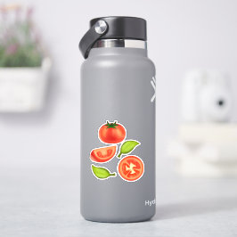 Adesivo Tomates E Folhas De Orégãos