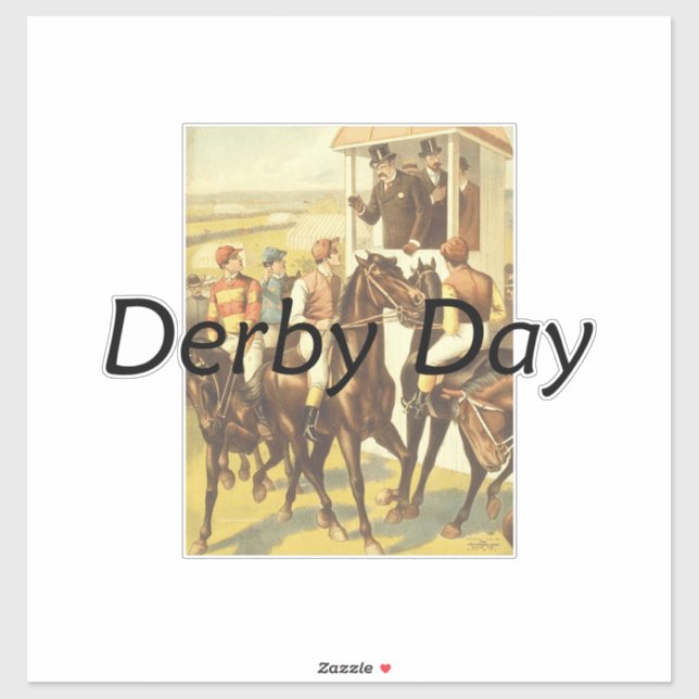 Adesivo TOP Dia de Derby (Folha)
