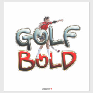 Adesivo TOP Golf Bold