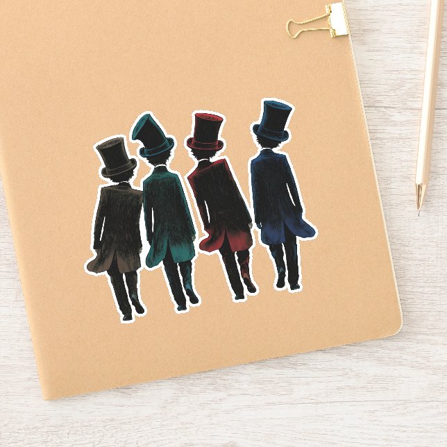 Adesivo Top Hatters (Notebook)