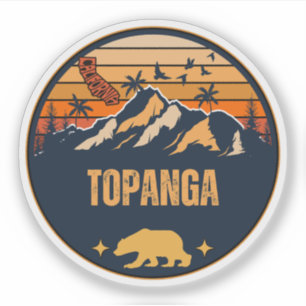 Adesivo Topanga, Califórnia