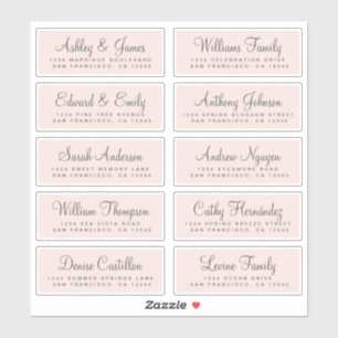 Adesivo Tóquio Caligrafia Cor-de-Rosa Casamento de Convida