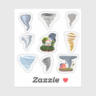 Adesivo Tornado Stickers