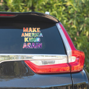 Adesivo Torne a América Gentil Novamente Arco-íris LGBTQ G