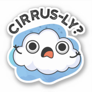 Adesivo Torneira de Nuvem de Cirrus Climáticos Cons Cirru