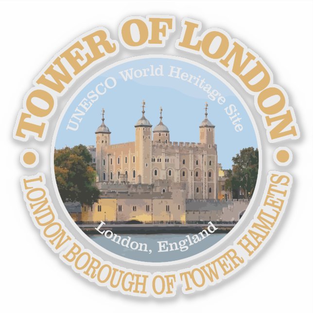 Adesivo Torre de Londres (Frente)