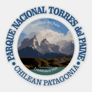 Adesivo Torres del Paine NP