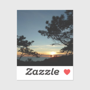 Adesivo Torrey Pine Sunset III Paisagem da Califórnia