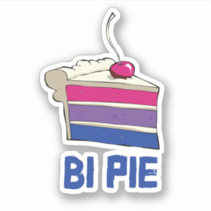 Adesivo Torta Bi