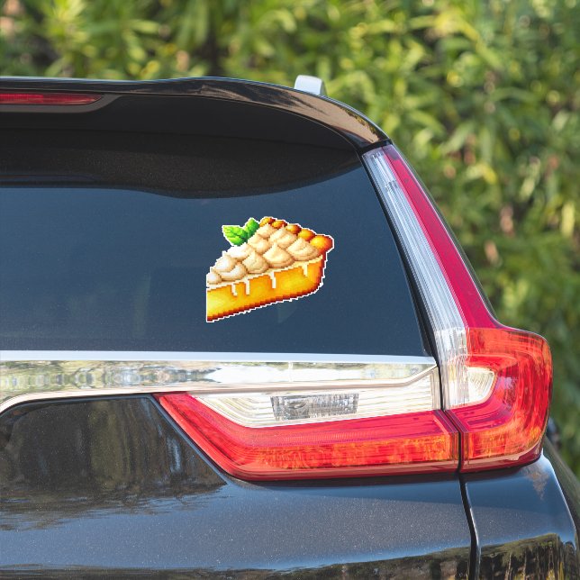 Adesivo Torta de abóbora  (Lado do carro)