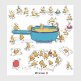 Adesivo Tortillas just want to have fun