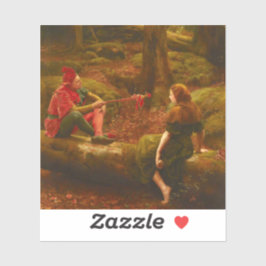 Adesivo Touchstone and Audrey (Jester Teasing Lady Lover)