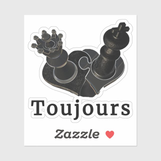 Adesivo Toujours Sticker (Folha)