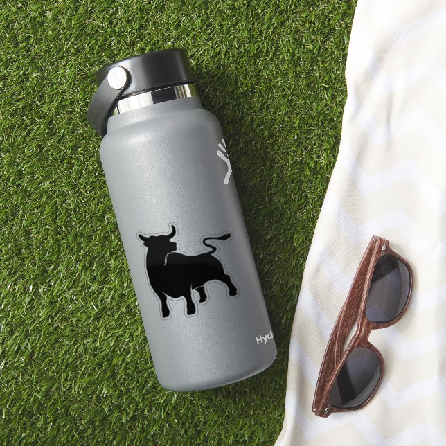 Adesivo Touro Negro (HydroFlask Insitu)