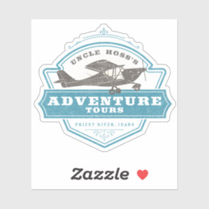 Adesivo Tours da Aventura do Tio Hoss