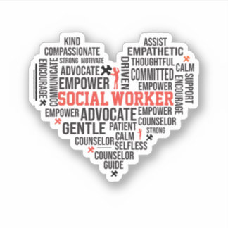 Adesivo Trabalhador Social, Graduação de Estudantes, Conse