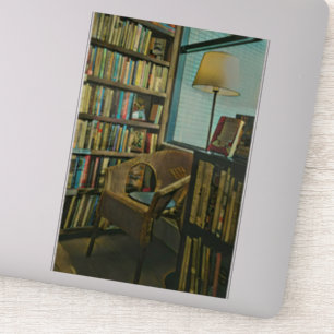 Adesivo Trabalho de arte de livros de Vintage