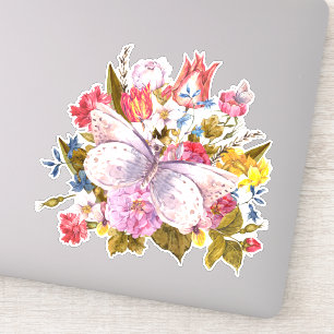 Adesivo traça de luna, cottagecore