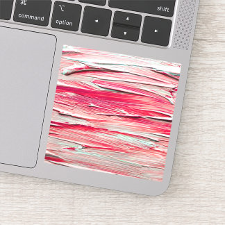 Adesivo Traço do Pincel de Textura abstrato