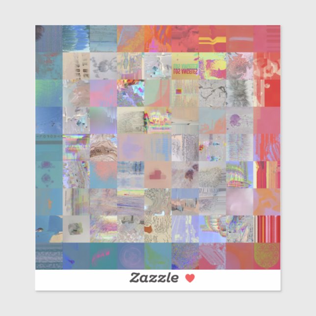 Adesivo Traditional Patchwork Geometric Gift Wrap (Folha)