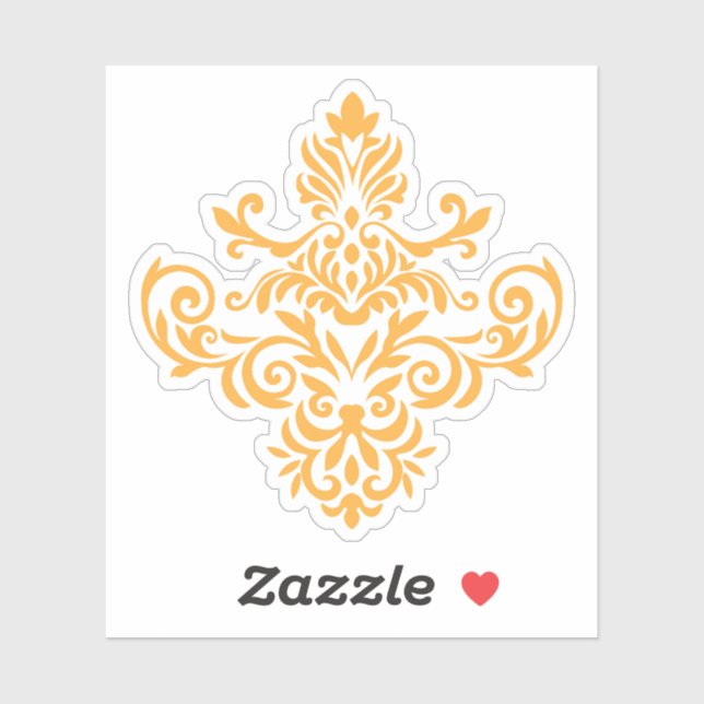 Adesivo Traditional Tattoo Art Inspired Design (Folha)